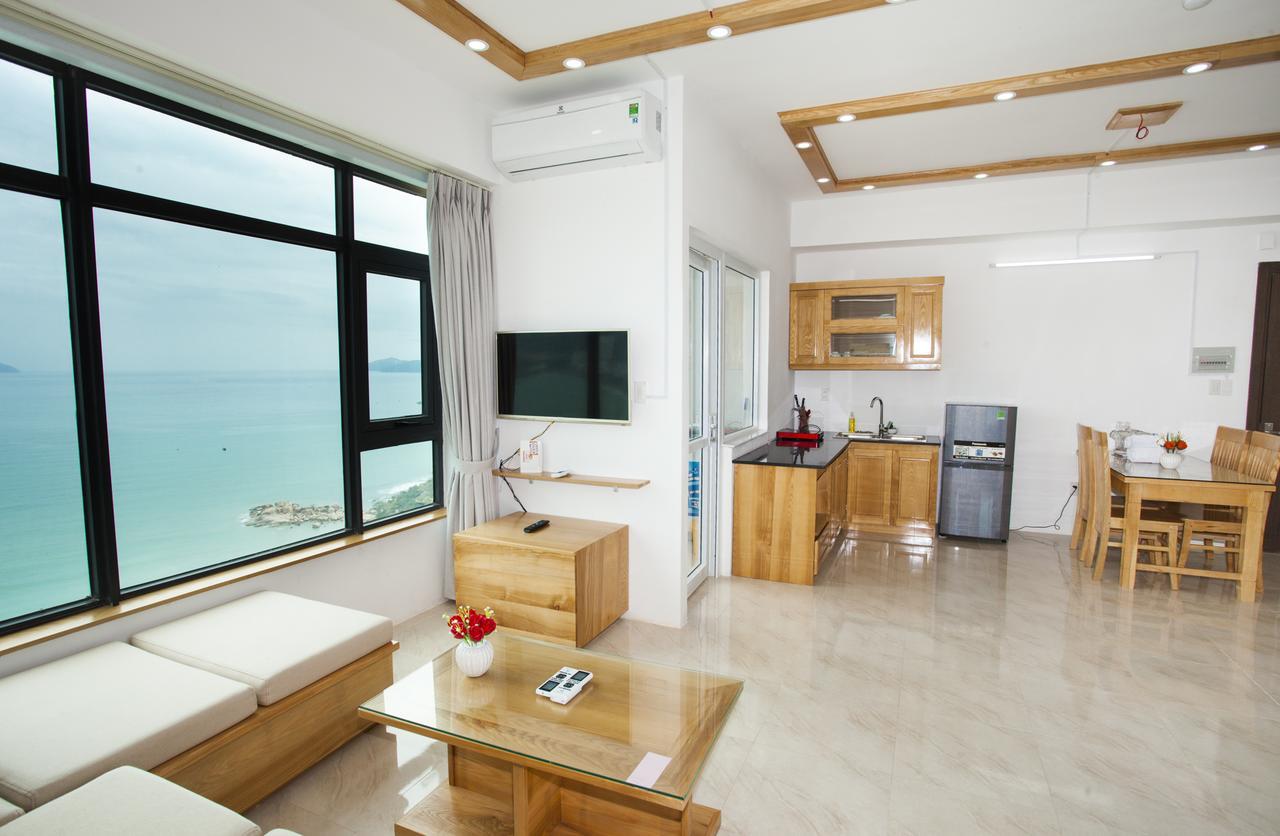 Beach Front Oceanous Apartment Нячанг Экстерьер фото